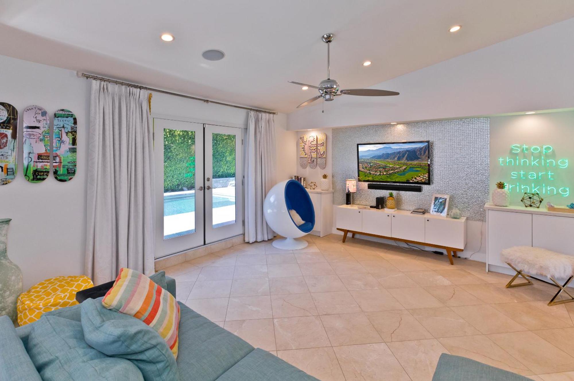 Pineapple Splash! Complete Privacy! Salt Pool! Palm Springs Luaran gambar